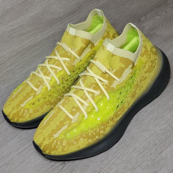 Adidas Mens Yeezy Boost 380 Shoes 10.5 Hylte Green Breathable Athletic Fashion main image 12